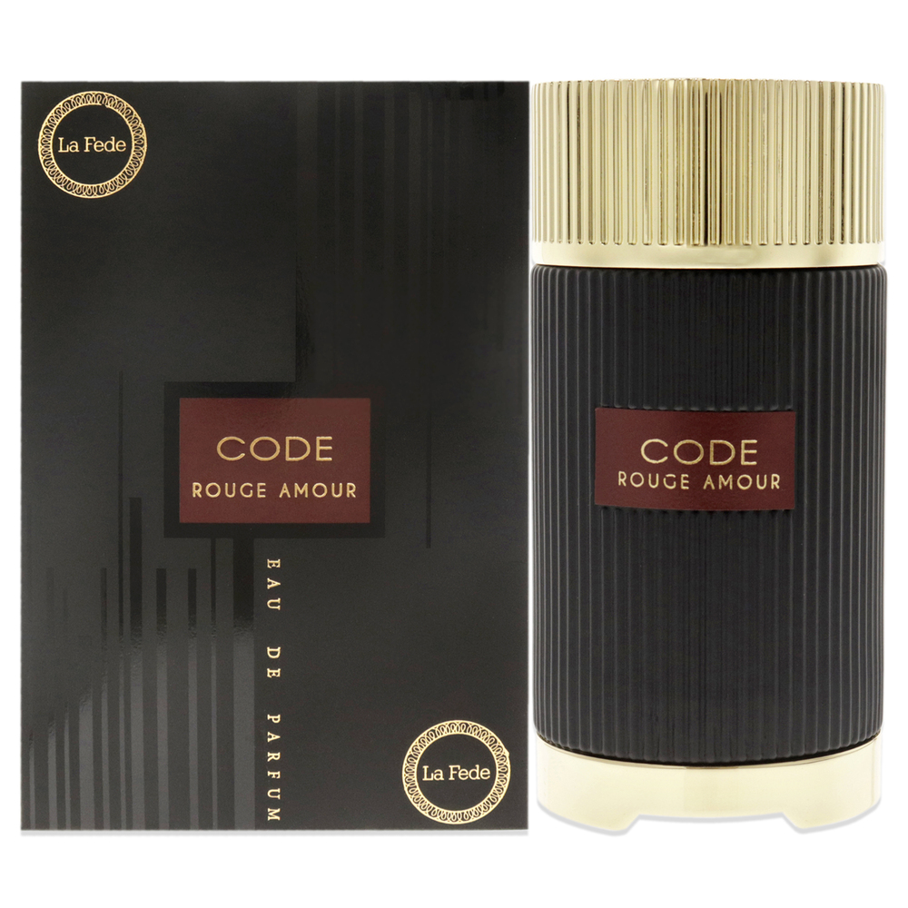 Code Rouge Amour by Khadlaj for Unisex - 3.4 oz EDP Spray